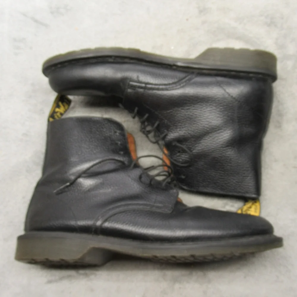 Dr Martens Unisex Shoes M10 W11 Black Leather Lace Up‎ Combat Eldritch Boots
